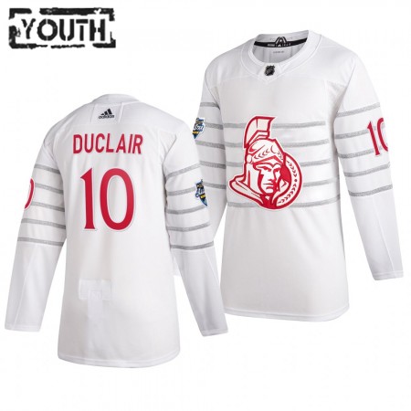 Ottawa Senators Anthony Duclair 10 Wit Adidas 2020 NHL All-Star Authentic Shirt - Kinderen